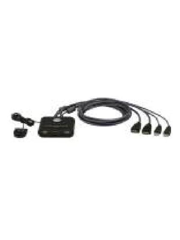 ATEN CS22HF - KVM / USB switch - 2 ports