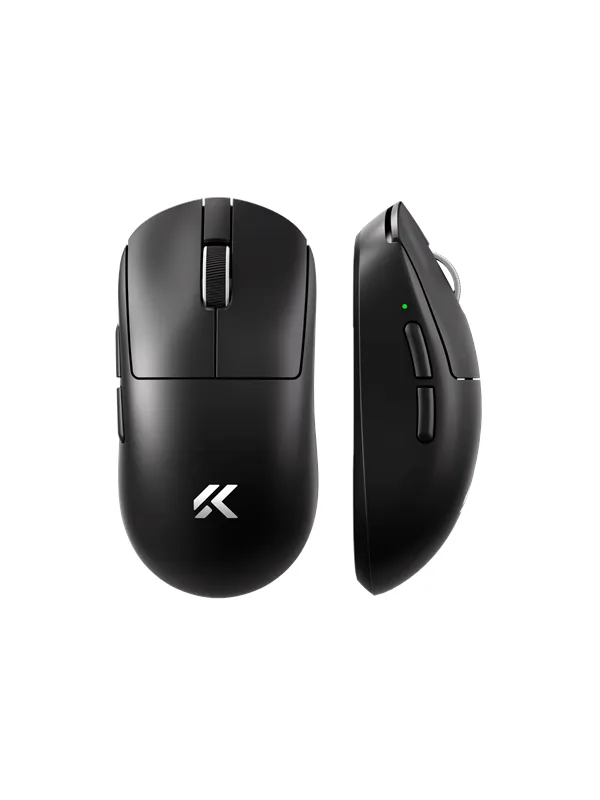 MCHOSE A7 V2 Ultra Lightweight Wireless - Gaming mus - Optisk - 6 - Svart