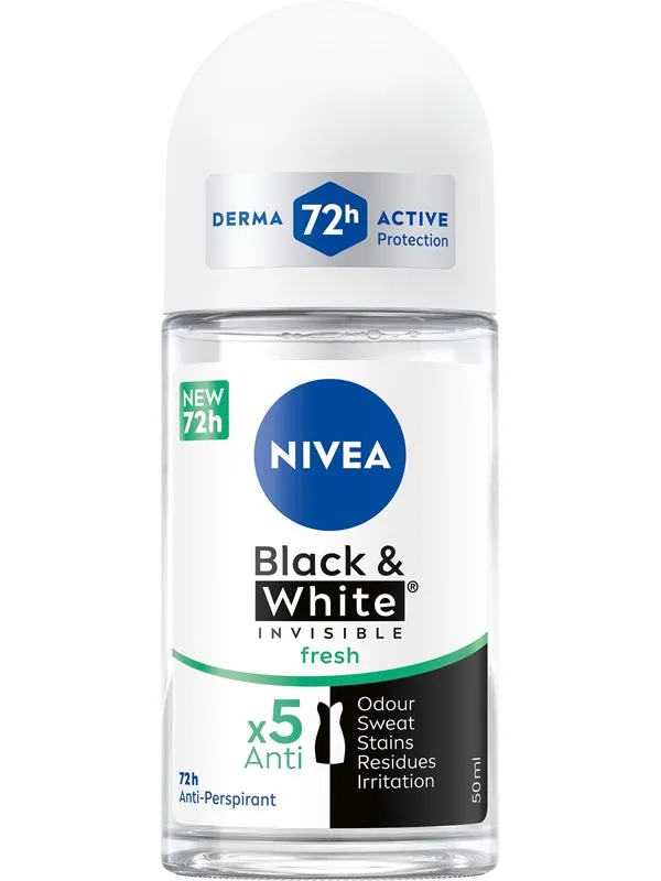 Nivea Black & White Fresh Female Roll-on 50ml