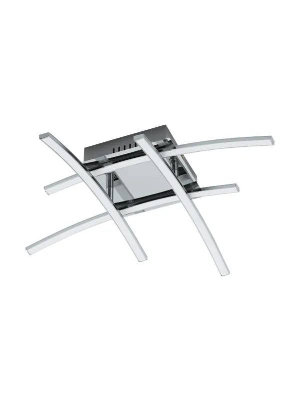 EGLO Nevado ceiling lamp white/chrome