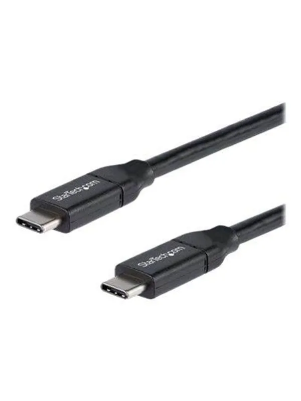 StarTech.com 2m 6ft USB C to USB C Cable - 5A PD - USB 2.0 USB-IF Certified - USB-C cable - 2 m