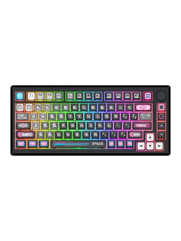 REDRAGON K732MC-RGB-PRO URANUS PRO keyboard - Gamingtastatur - Engelsk (USA) - Svart