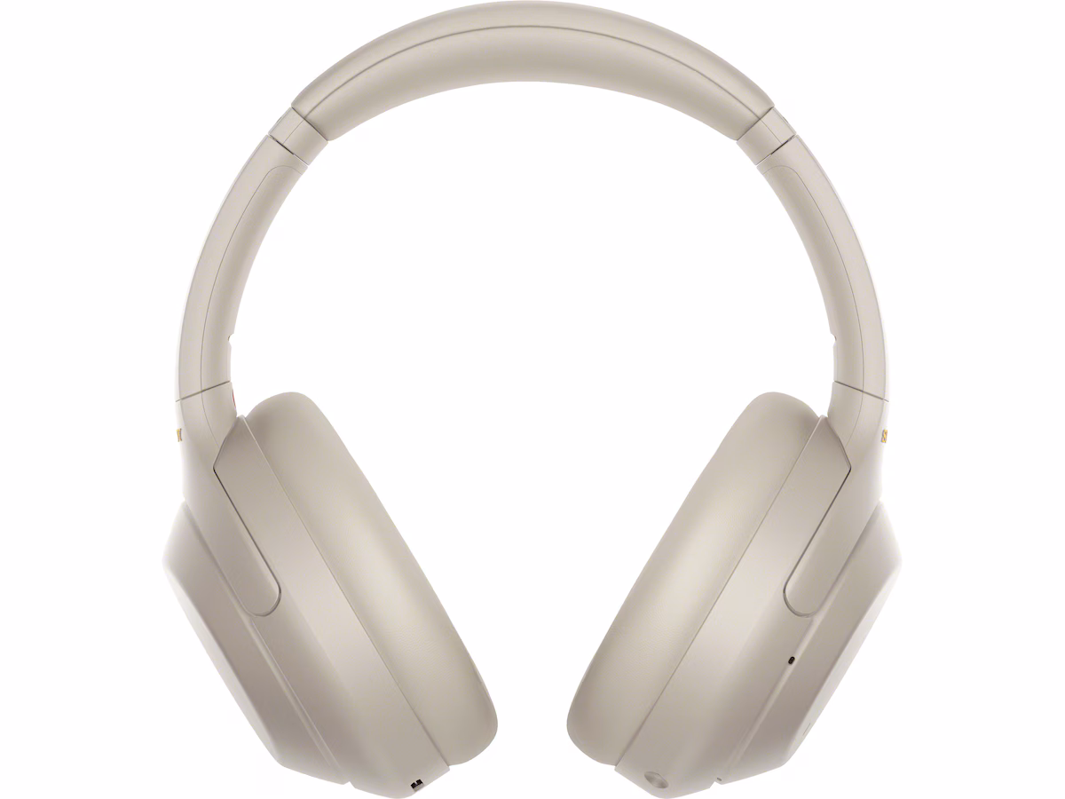 Sony WH-1000XM4 trådløse hodetelefoner, Over-Ear (sølv)