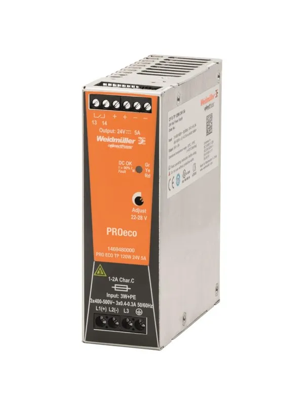Weidmuller Pro eco 120w 24v 5a
