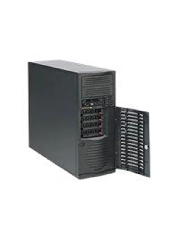 Supermicro SC733 TQ-668B - Kabinett - Tower - Svart