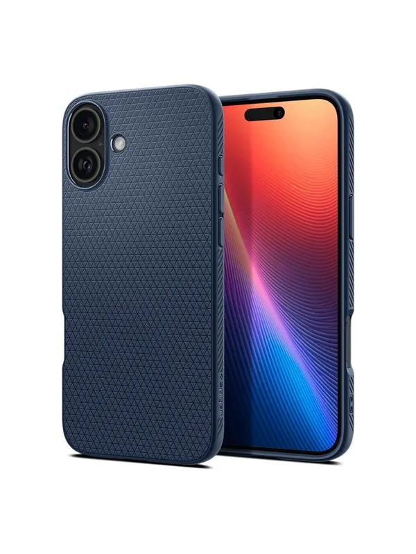 Spigen Liquid Air - navy blue - iPhone 16