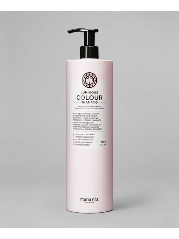 Maria Nila Luminous Colour Shampoo 1000ml.