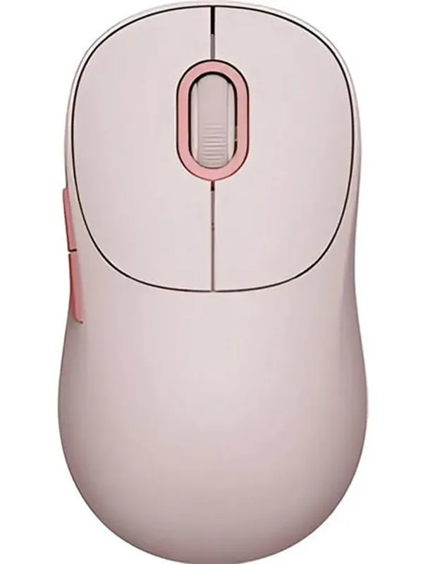 Xiaomi Wireless Mouse 3 - Pink - Mus - Optisk - 5 - Rosa