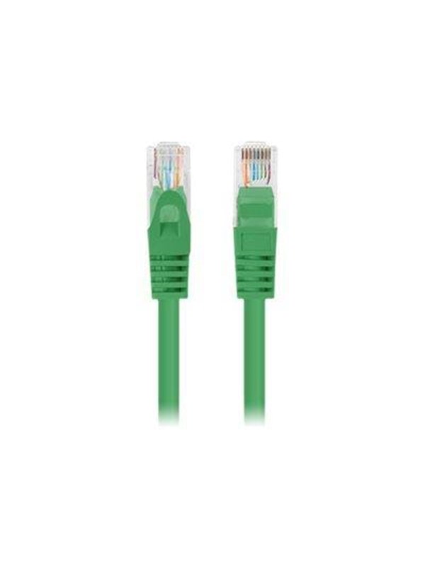 Lanberg patch cable - 50 cm - RAL 6024 - Grønn - 0.5 meter
