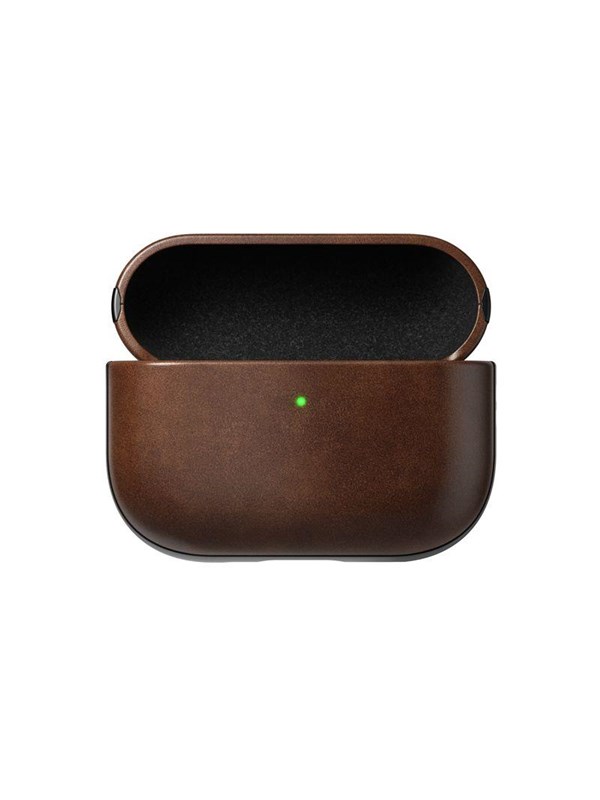 Nomad Modern Leather Case rustic brown (Horween) - Airpods Pro 3