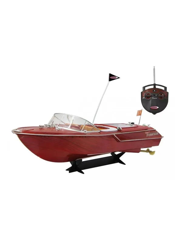 Jamara - Venezia Boat Wooden look 40Mhz - 770 g