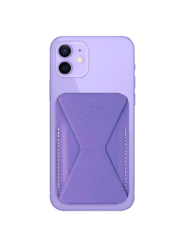 MOFT Snap-On Phone stand and Wallet - Purple