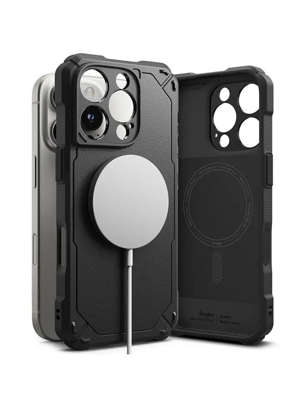 Ringke Rugged Gear MagSafe Case for iPhone 16 Pro - Black