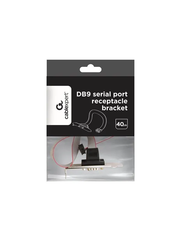 Gembird CC-DB9ML-01 - serial panel - DB-9 to 10 PIN IDC - 40 cm