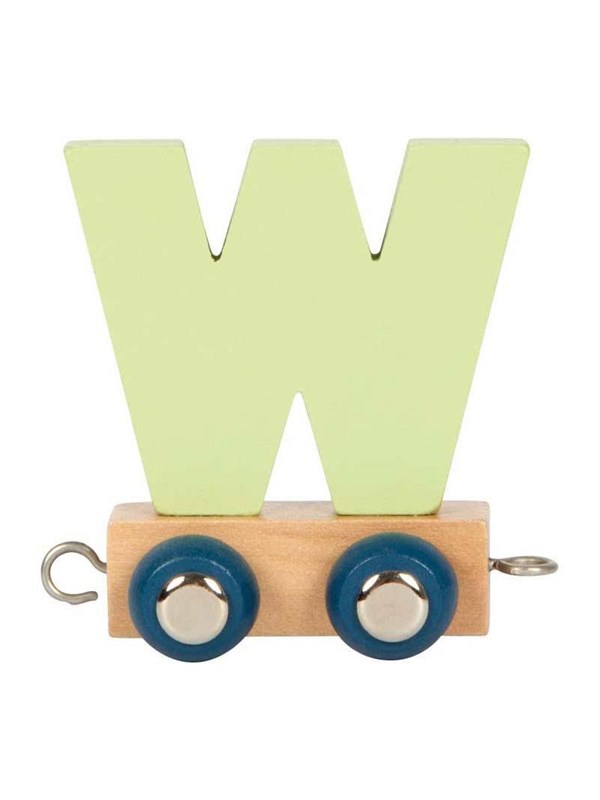 Small Foot - Wooden Letter Train Polar - W