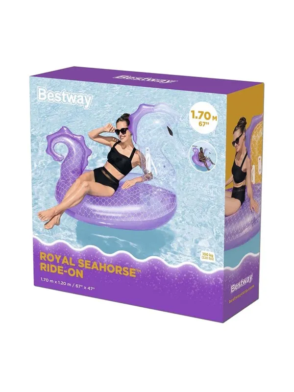 Bestway Rider Royal Ride-On Inflatable Seahorse