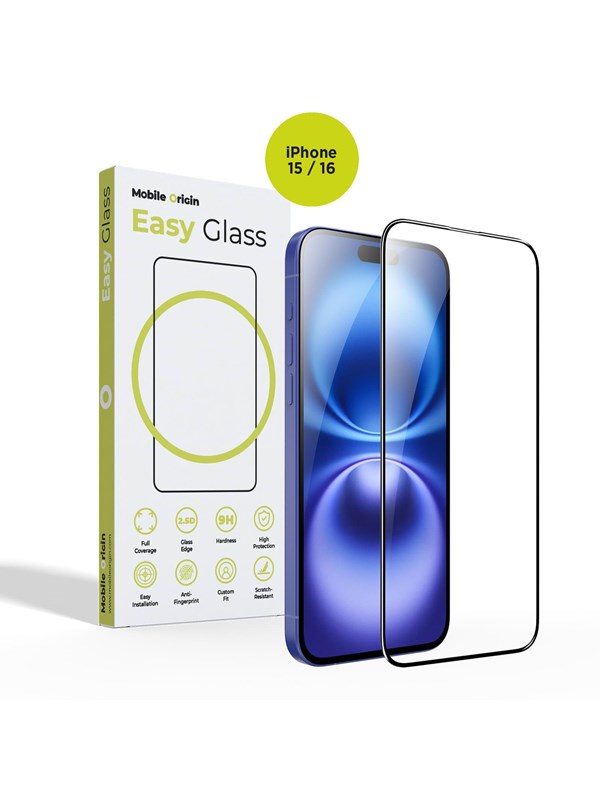 Mobile Origin EasyGlass - iPhone 15/iPhone 16