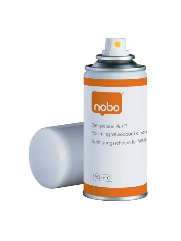 Nobo Deepclene Plus skummende whiteboard renovator spray 150ml