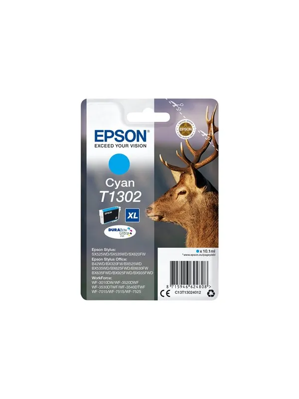 Epson T1302 - XL Cyan Ink