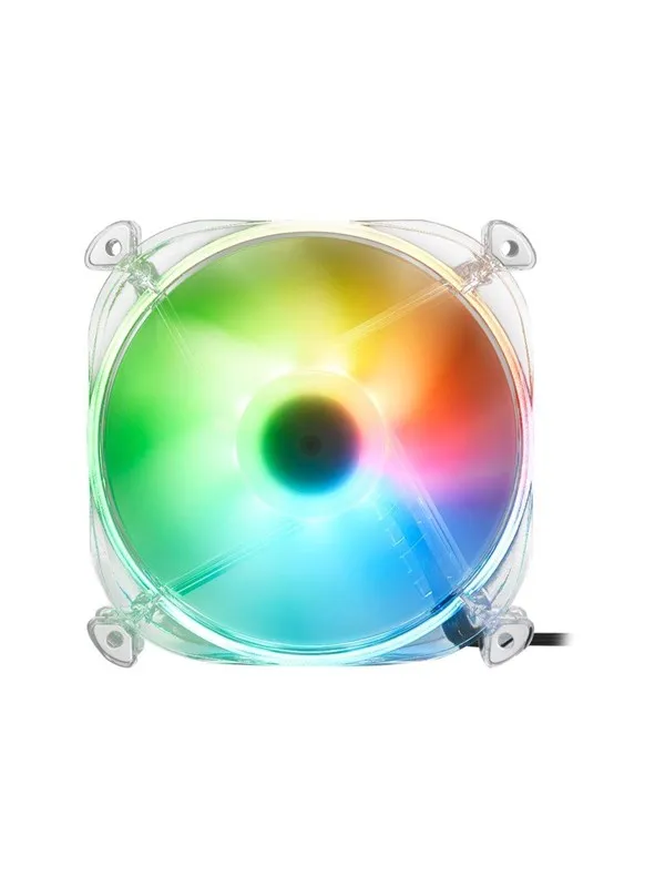 Sharkoon SHARK Disc PWM - Kabinettvifte - 120mm - Hvit