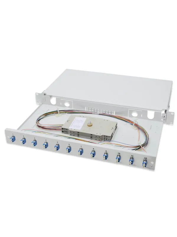 DIGITUS DN-96331/9 Fiber Optic Splice Box Equipped LC OS2