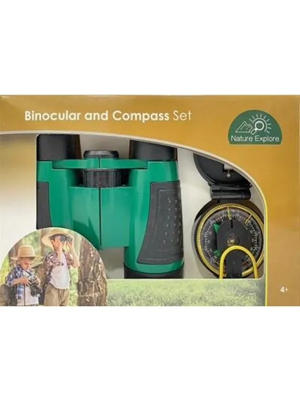 Nature Explorer Binocular and Compass Set