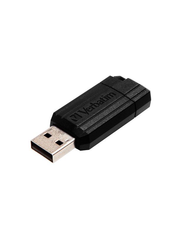 Verbatim PinStripe - Svart - 8GB - Minnepenn