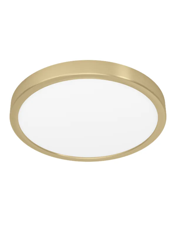 EGLO FUEVA 5 ceiling lamp Ø285 mm 3000K brushed brass