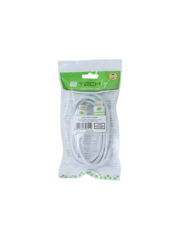 IC INTRACOM TECHly HDMI cable with Ethernet - 1 m