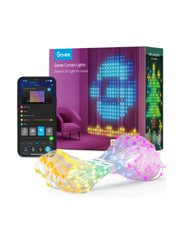 Govee WIFI & Bluetooth Curtain Light