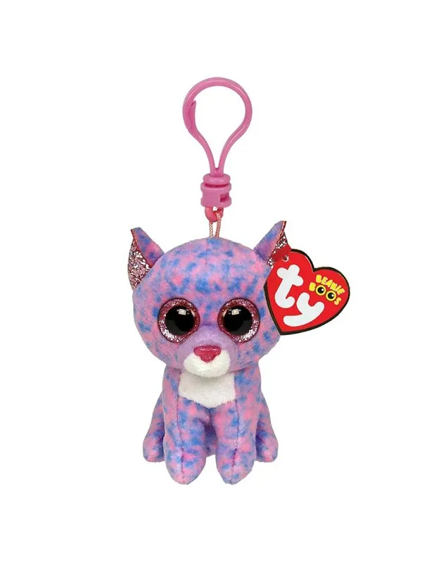 Ty Beanie Boo Clips - Cassidy Cat 7cm