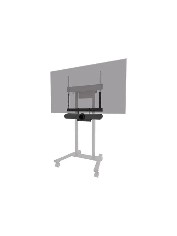Neomounts AV60-500BL mounting kit - for video bar / laptop - universal - black - Max 8 kg - recommended for 43"-110"