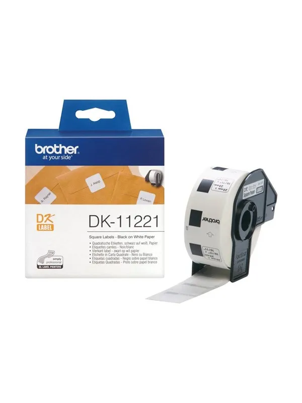 Brother DK-11221 - Black on white - 23 x 23 mm 1000 label(s) labels