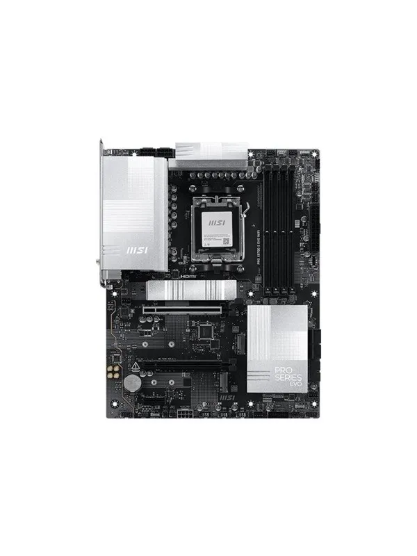 MSI PRO X870E-S EVO WIFI - motherboard - ATX - Socket AM5 - AMD X870E Hovedkort - AMD X870E - AMD AM5 socket - DDR5 RAM - ATX