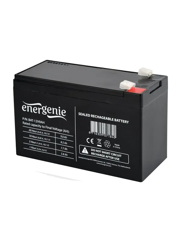 Gembird BAT-12V9AH - 12V/9Ah