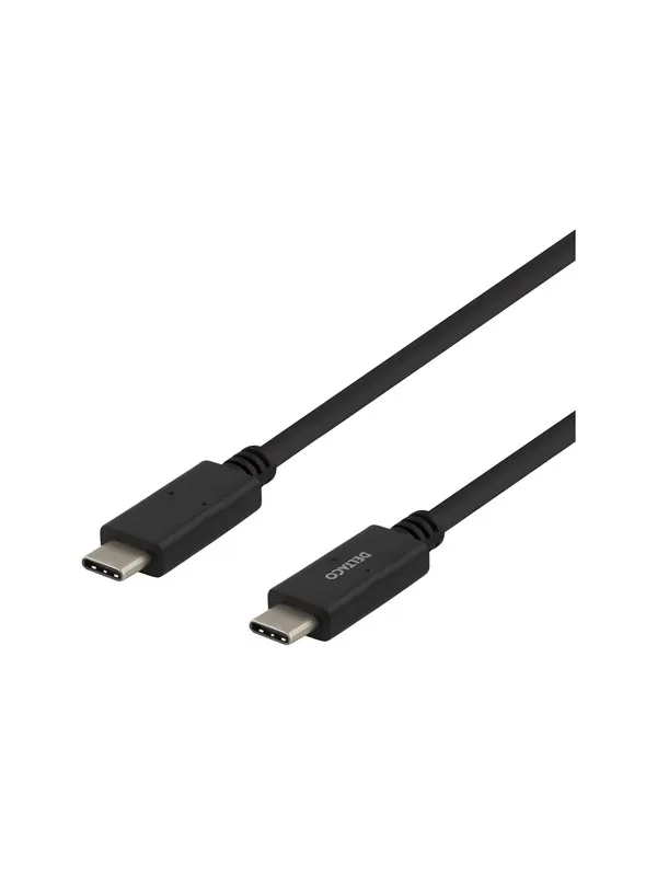 Deltaco USBC-2002 - USB-C cable - 24 pin USB-C to 24 pin USB-C - 2 m