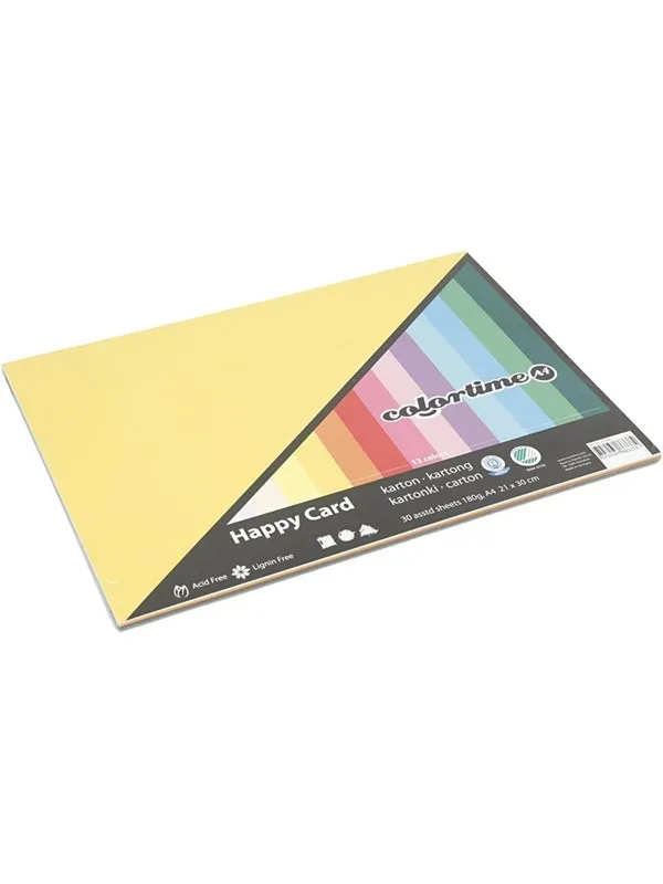 Creativ Company Spring Cardboard Color A4 30 Sheets