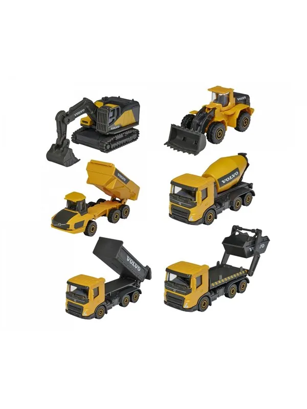 Majorette Volvo Work Vehicles 3 pcs.