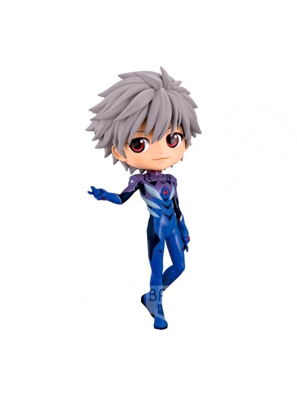 Banpresto - Evangelion: New Theatrical Edition - Q posket Kaworu Nagisa Plugsuit Style (ver.B) Figure 14 cm - Figur
