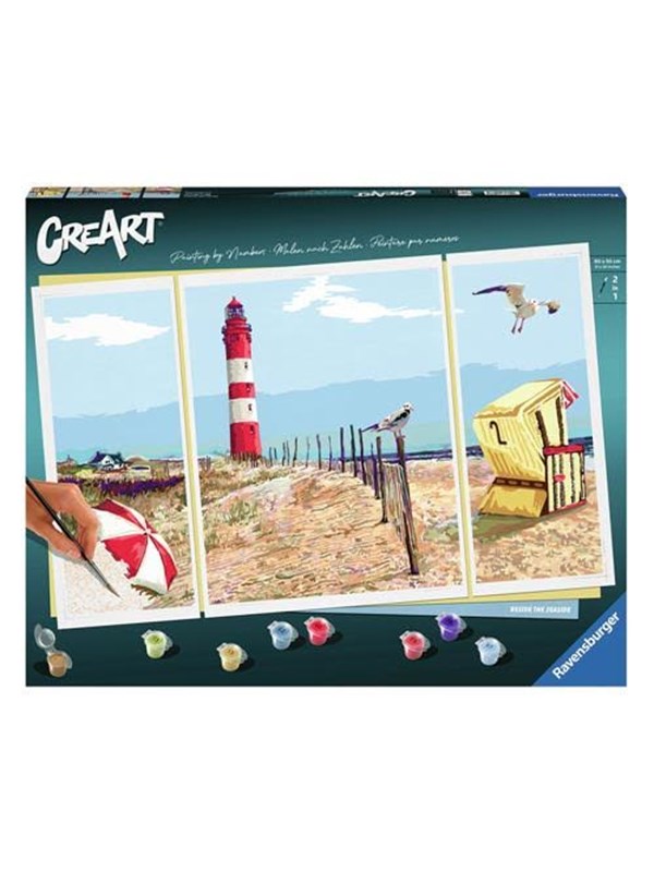Ravensburger CreArt Paint by Numbers - Beside The Seaside