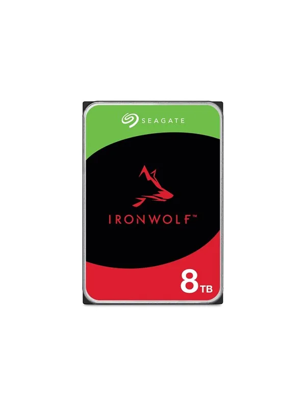 Seagate IronWolf - 8TB - Harddisk - ST8000VN002 - SATA-600 - 3.5"