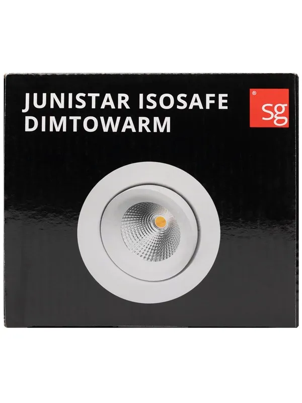 SG Armaturen Junistar isosafe dimtowarm black 7w