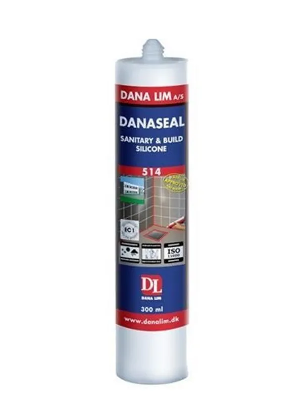 Dana Lim Silikon fugemasse 514 grå 300 ml
