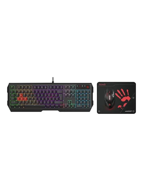 A4Tech Bloody B1700 - Gamingtastatur - Svart