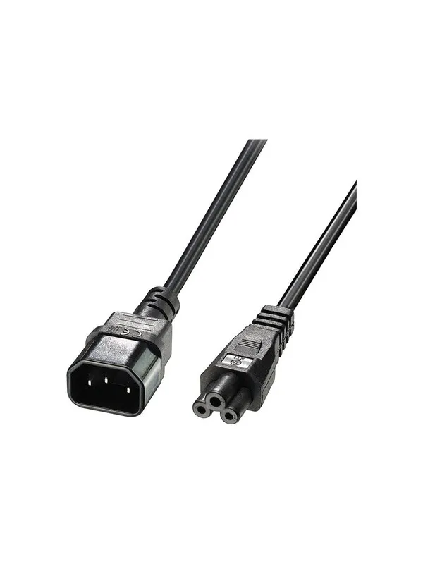 Lindy - power extension cable - IEC 60320 C5 to IEC 60320 C14 - 1 m