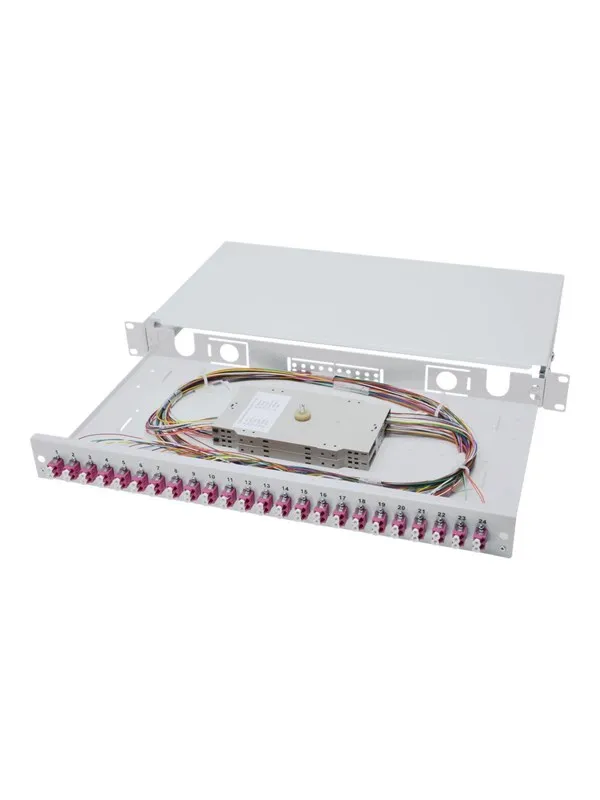 DIGITUS 1U - Fiber Optic Sliding Splice Box