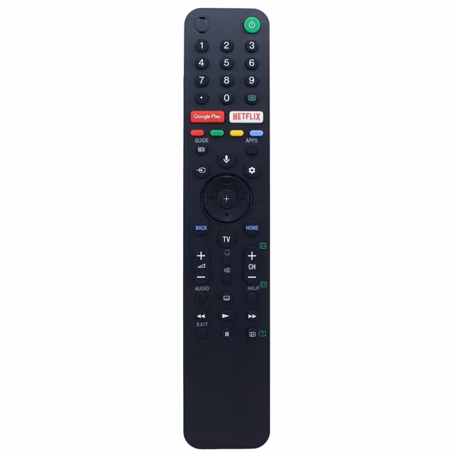 Erstatning av fjernkontroll RMF - TX500P for Sony TV Stemmefunksjon
