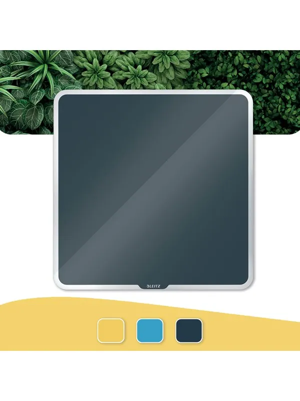 Leitz  Cosy magnetisk glasstavle 450x450 mm Fløyelsgrå
