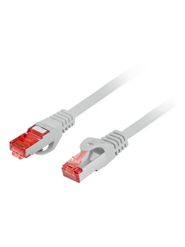 Lanberg patch cable - 50 cm - grey - Grå - 0.5m