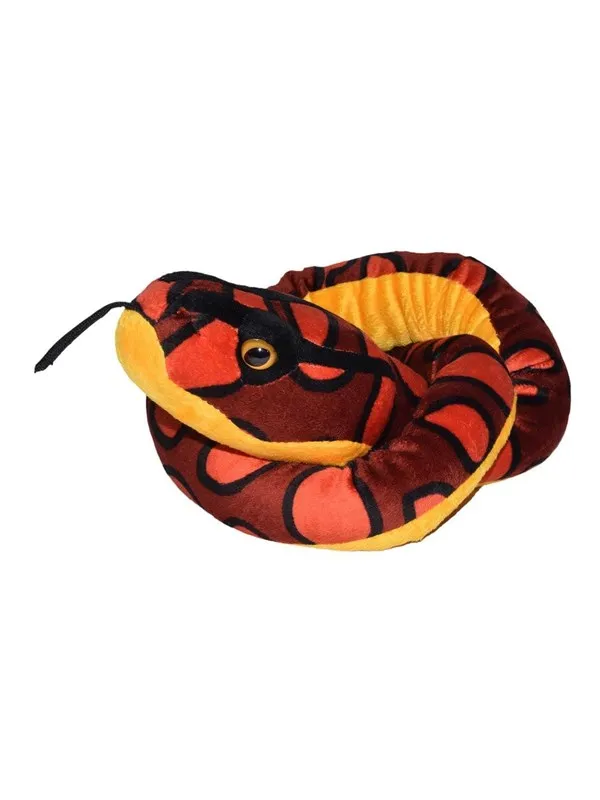 Wild Republic Plush Toy Snakes 137 cm Rainbow Boa